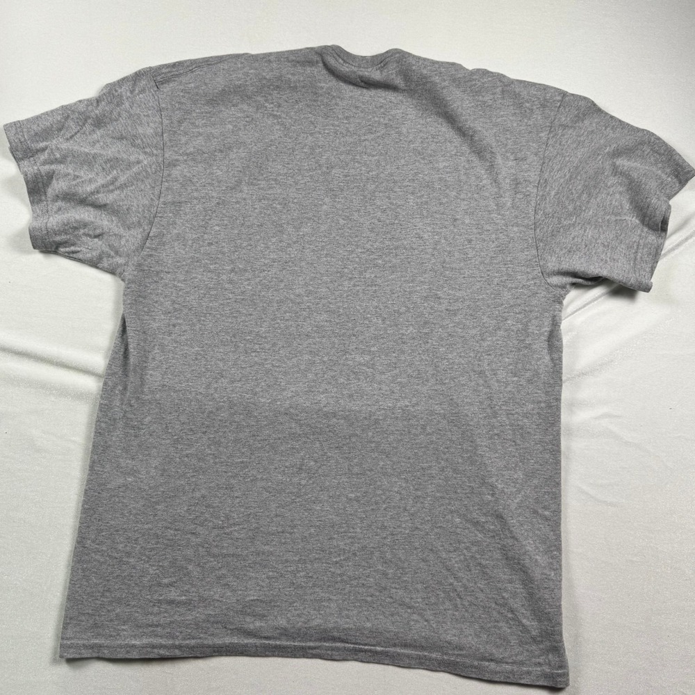 Coca-Cola NASCAR Graphic T-Shirt Mens Medium Gray Delta Pro Weight Racing Tee - Picture 2 of 5